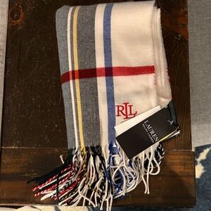 Women’s Multicolor Striped Scarf